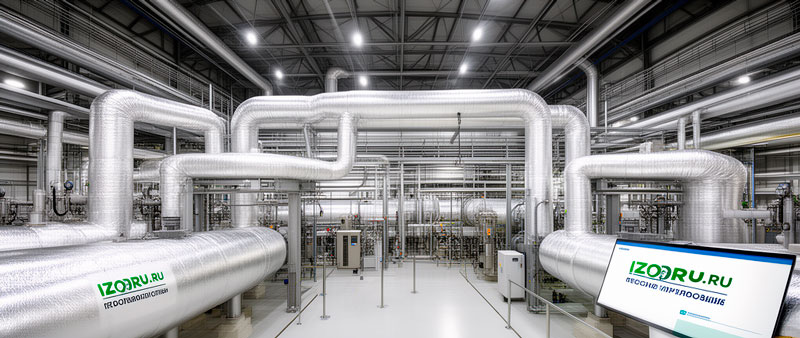 Теплоизоляция трубопроводов СПГ: криогенные решения до -196°C
