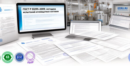 ГОСТ Р 53295-2009: методика испытаний огнезащитных составов