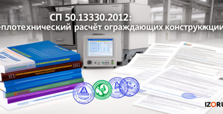 СП 50.13330.2012: теплотехнический расчёт ограждающих конструкций